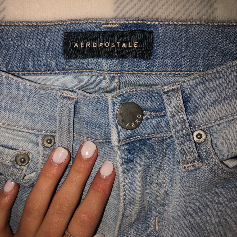 blue skinny jeans